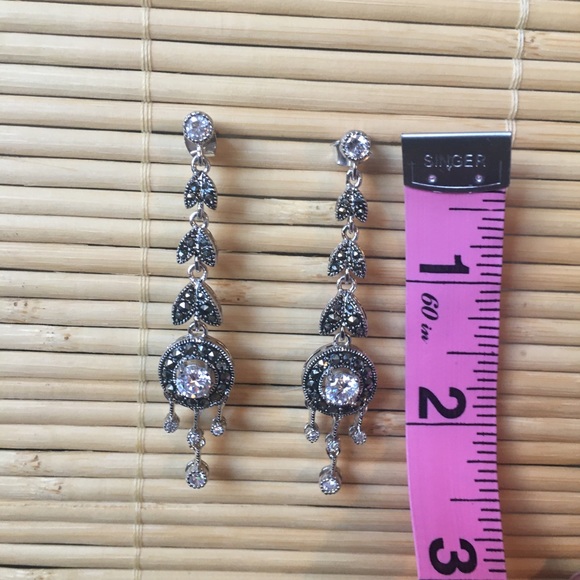 Chandelier Crystal Earrings - Picture 5 of 5